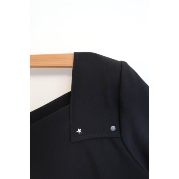 COP COPINE PARIS Sabik Square Neck Studded Crepe Top YOOX Garmentory 40 L $300 - Picture 7 of 15